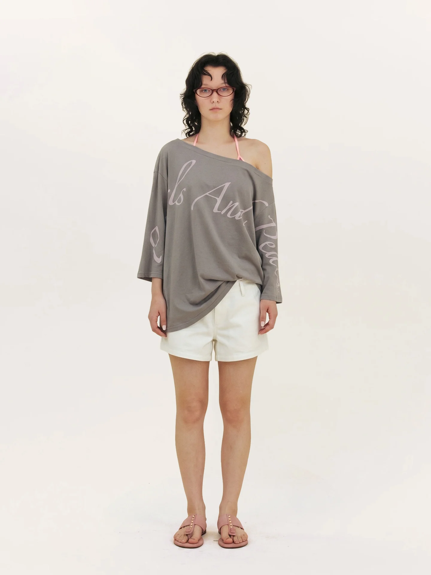 Creative Asymmetrical Print Top - Image 15