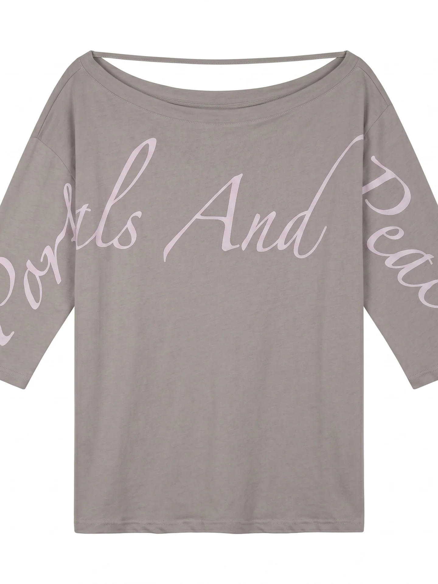 Creative Asymmetrical Print Top - Image 5
