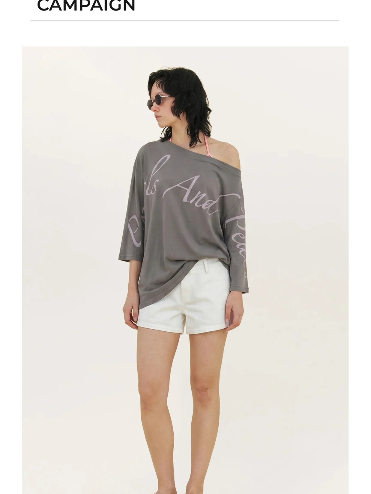 Creative Asymmetrical Print Top - Image 7