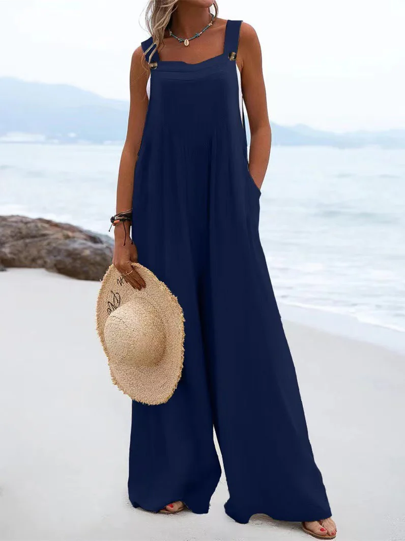 Liber Autumn Women's Buttons Jumpsuits&Bodysuits - Image 12