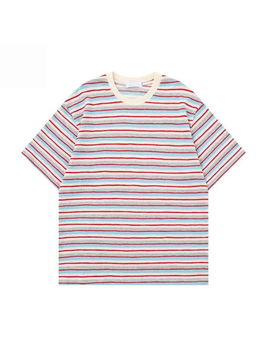 CityBoy Red And Blue Stripes VIBE T-shirts - Image 2