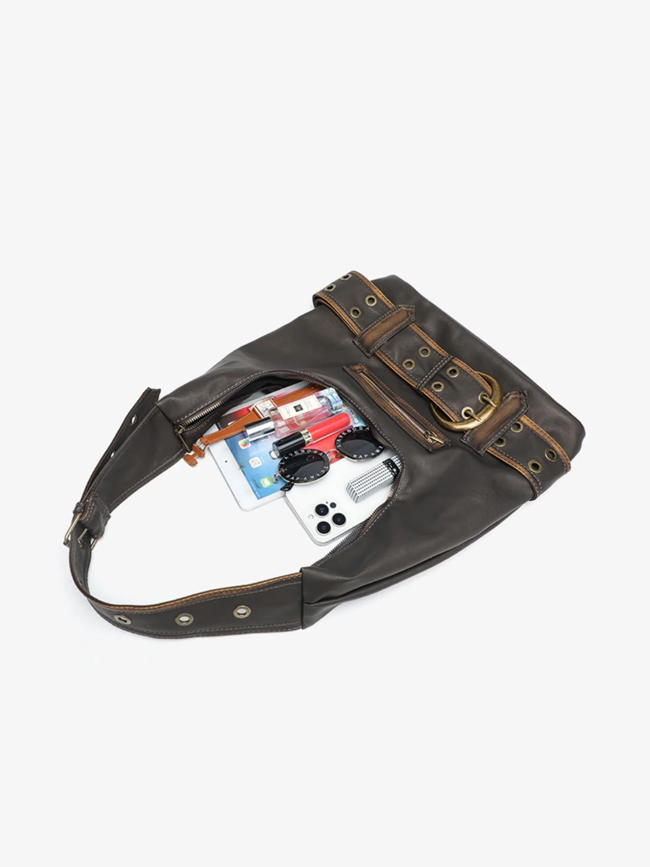 Retro Metal Punk Shoulder Bag - Image 4