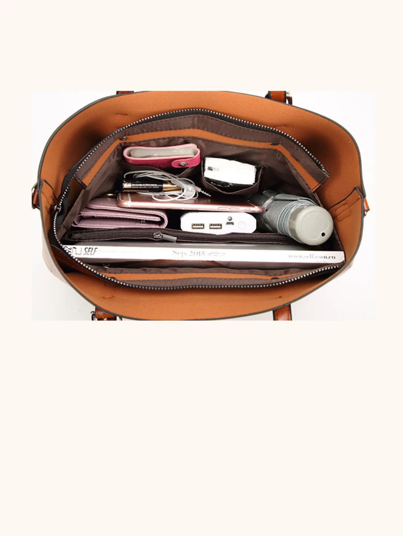 Stylish, Retro, Minimalist, Large-capacity Tote Bag - Image 6
