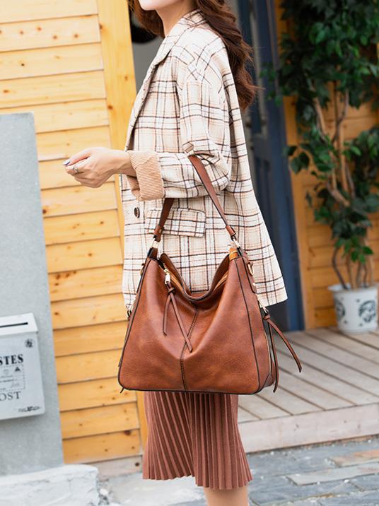 Tassel Stitching Handbag - Image 3