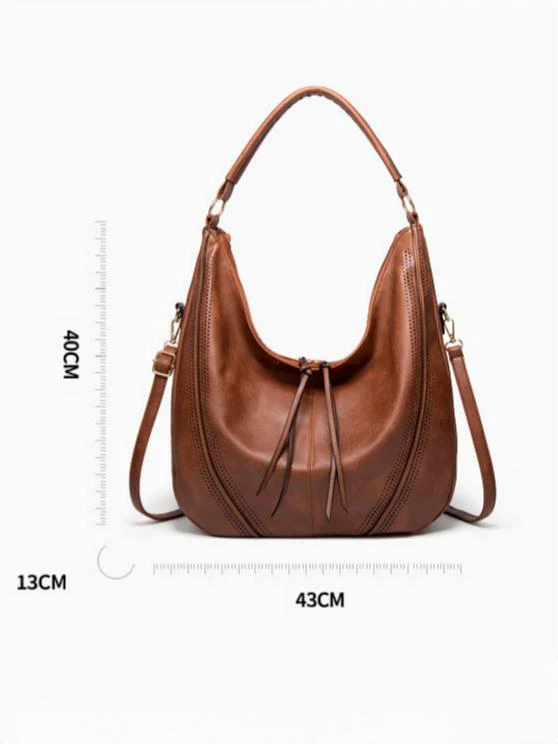 Tassel Openwork Shoulder Bag - Image 10