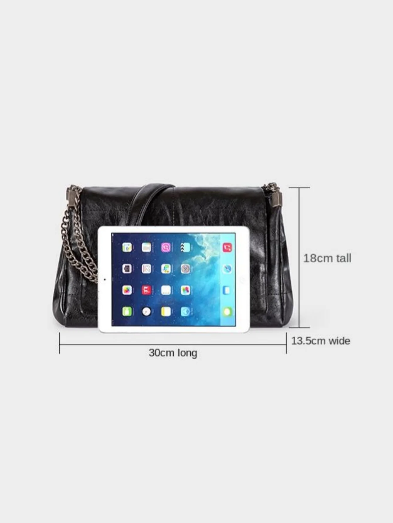 Flap Chain Shoulder Bag - Image 7