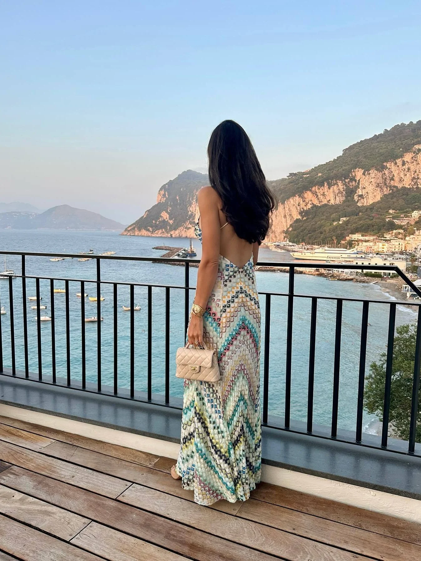 Colorful Crochet Lace Camisole Maxi Dress - Image 23