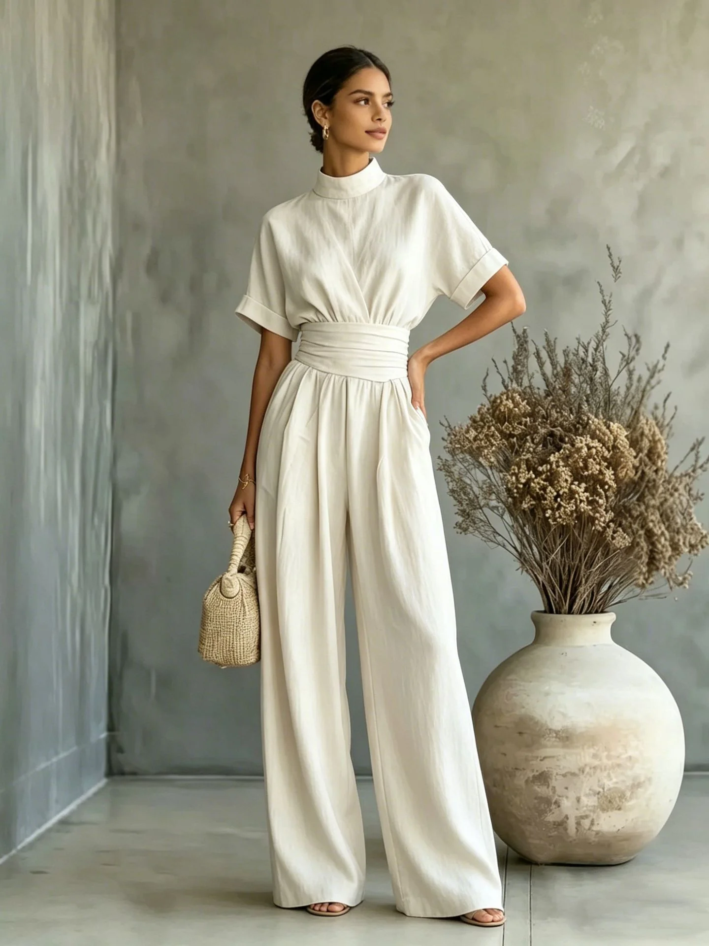 Casual Jumpsuit With A Stylish Design