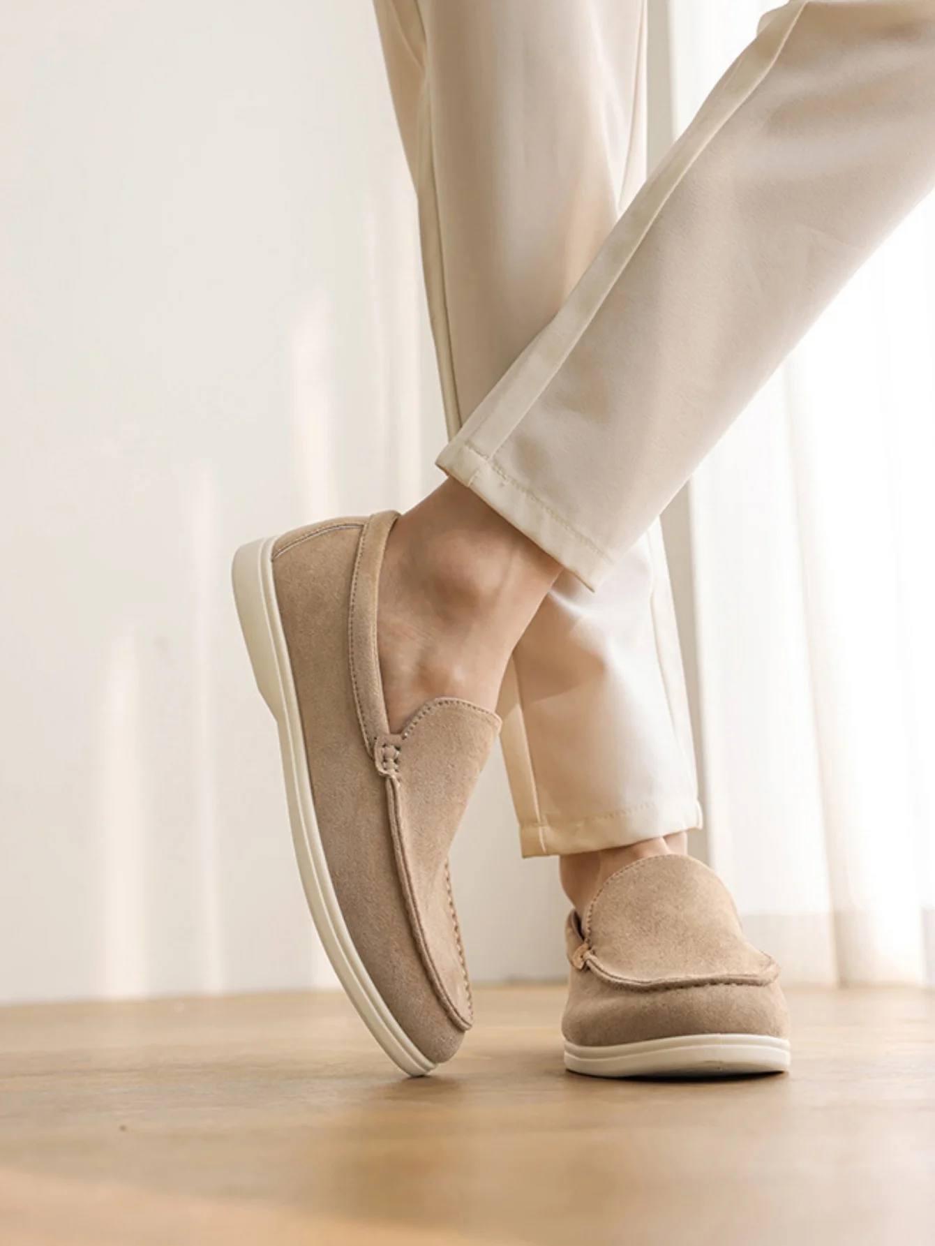 Suede Slip-on Loafers - Image 3