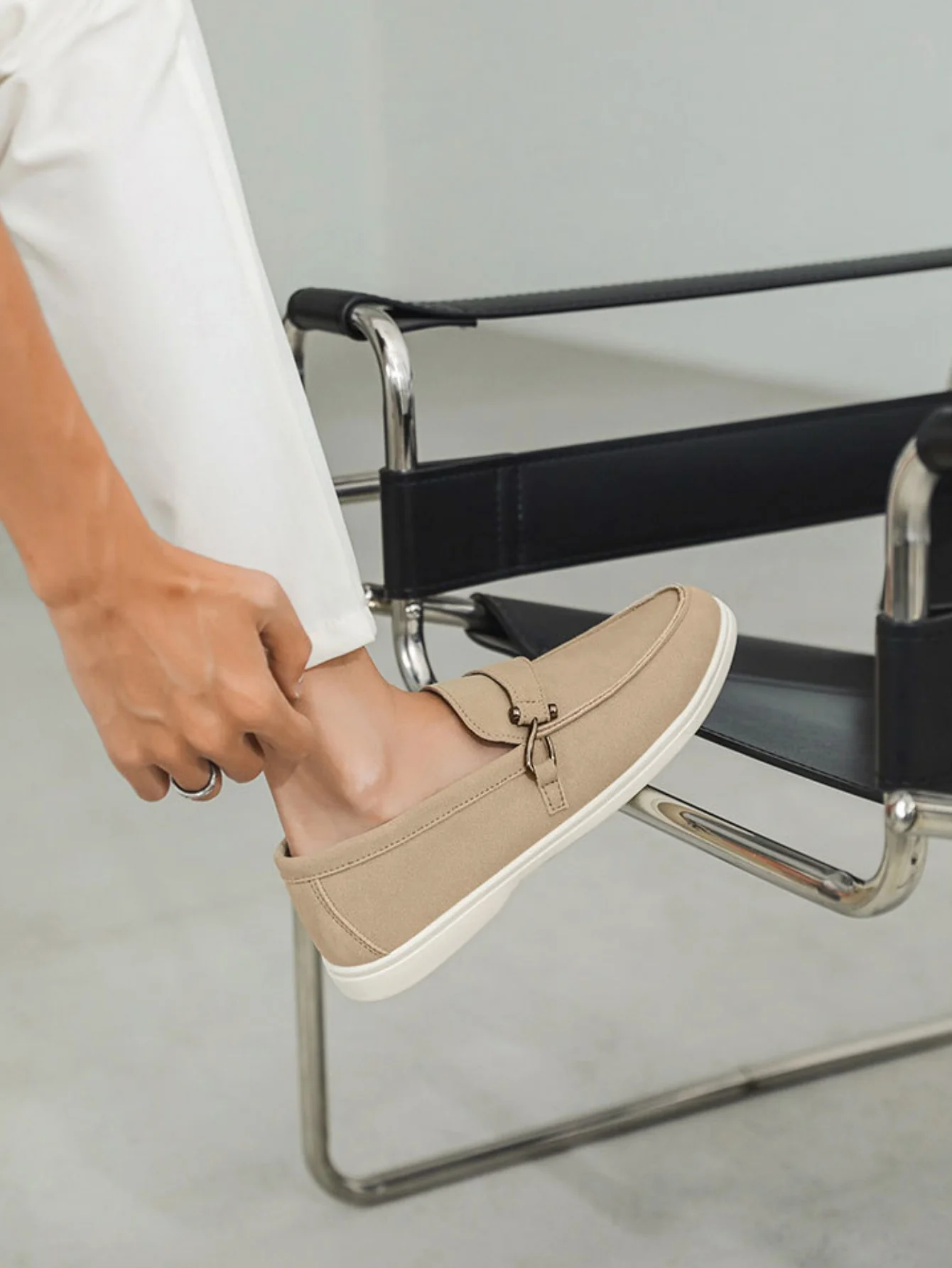 Suede Slip-on Loafers - Image 5