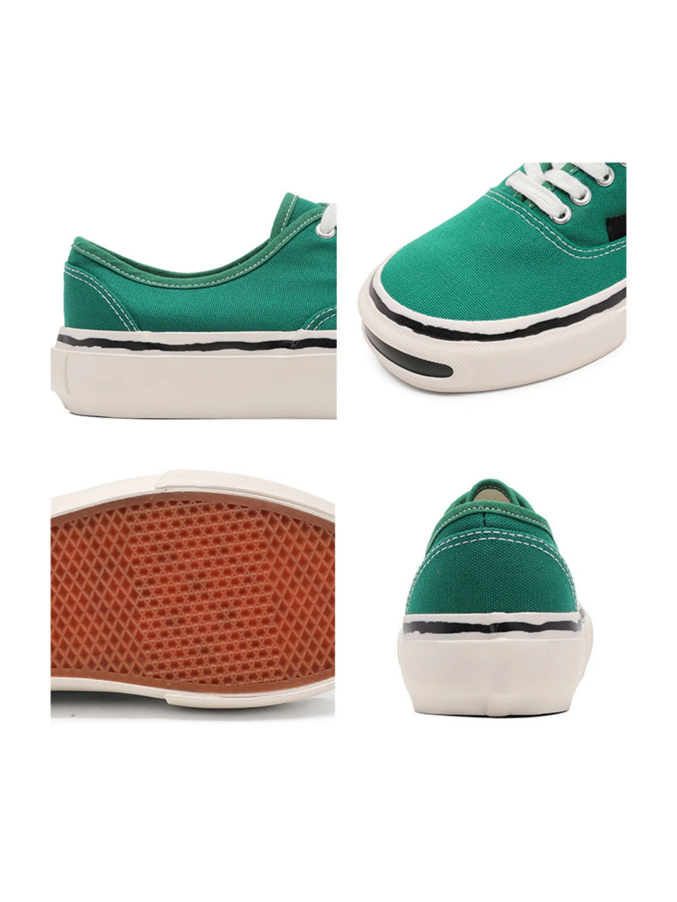 Color-blocked Canvas Shoes - Image 10