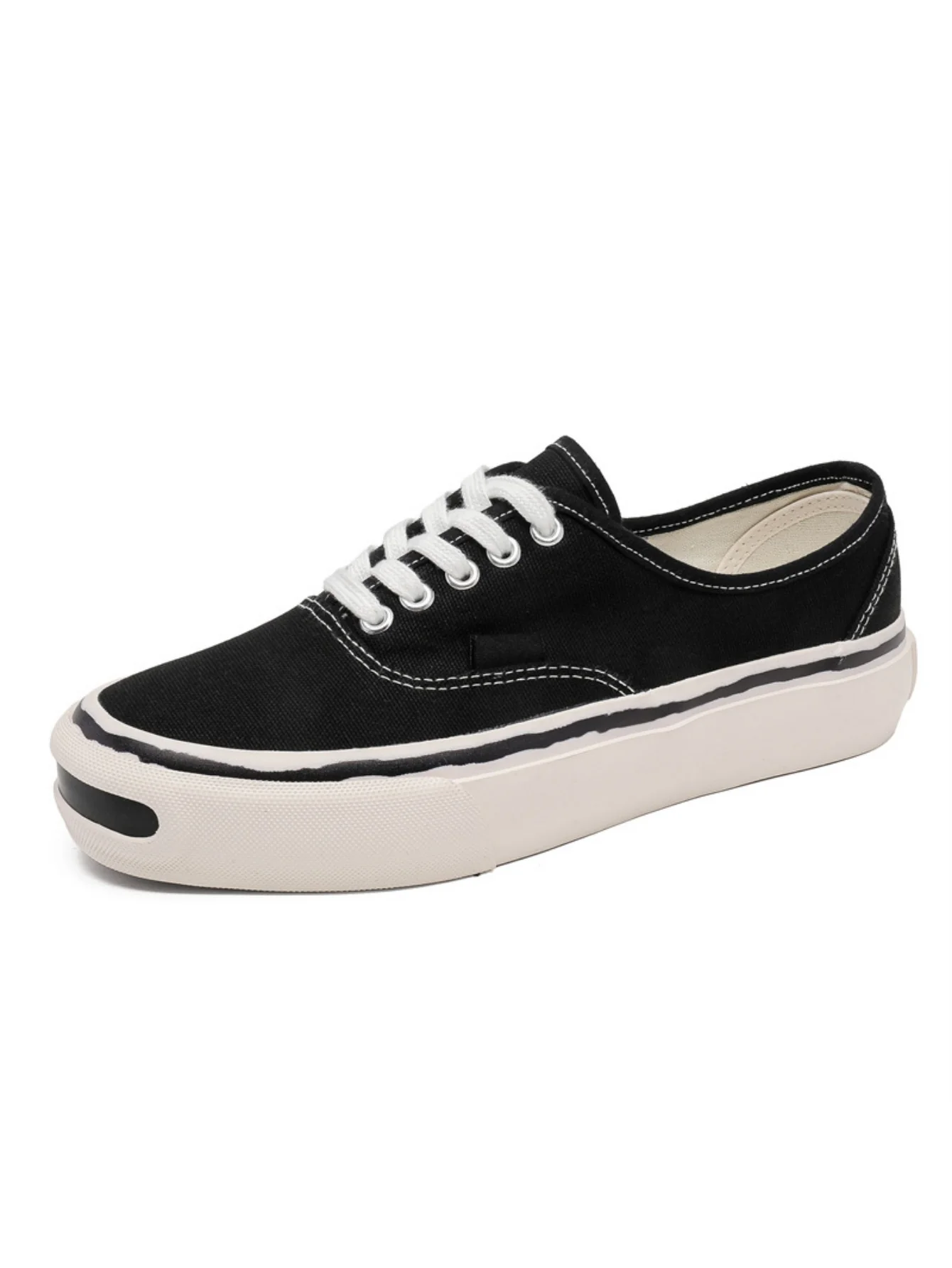 Color-blocked Canvas Shoes - Image 16