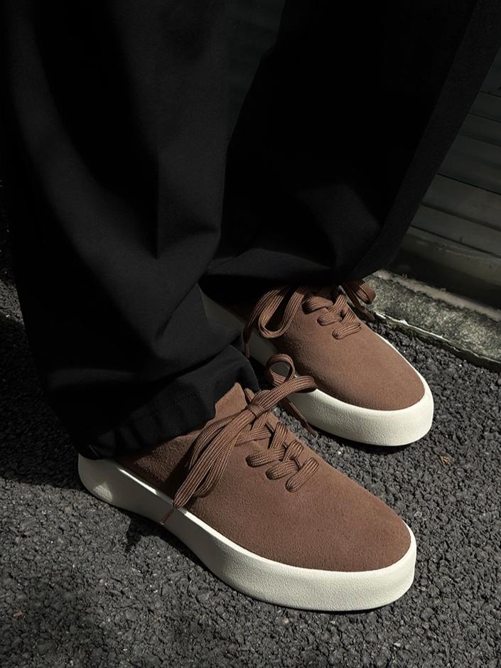 Suede Platform Sneakers - Image 11