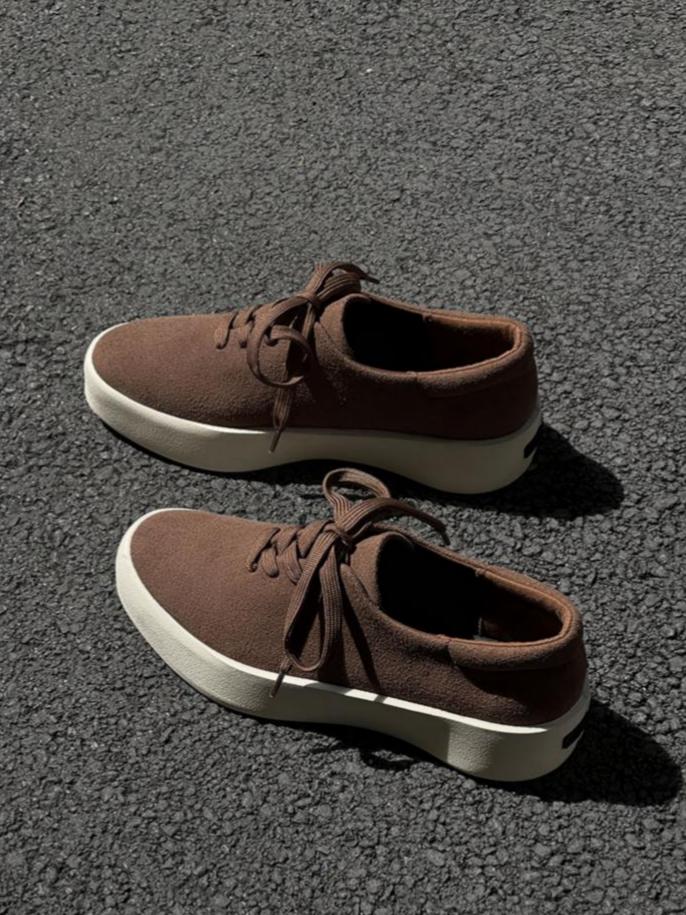 Suede Platform Sneakers - Image 16