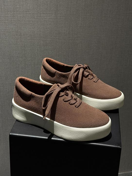 Suede Platform Sneakers - Image 18