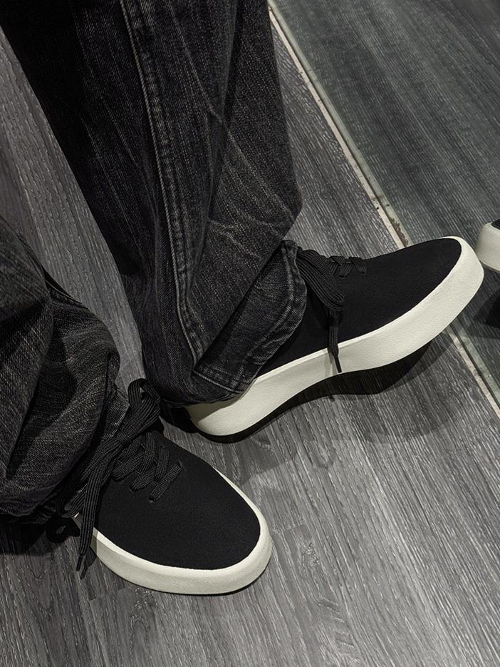 Suede Platform Sneakers - Image 4