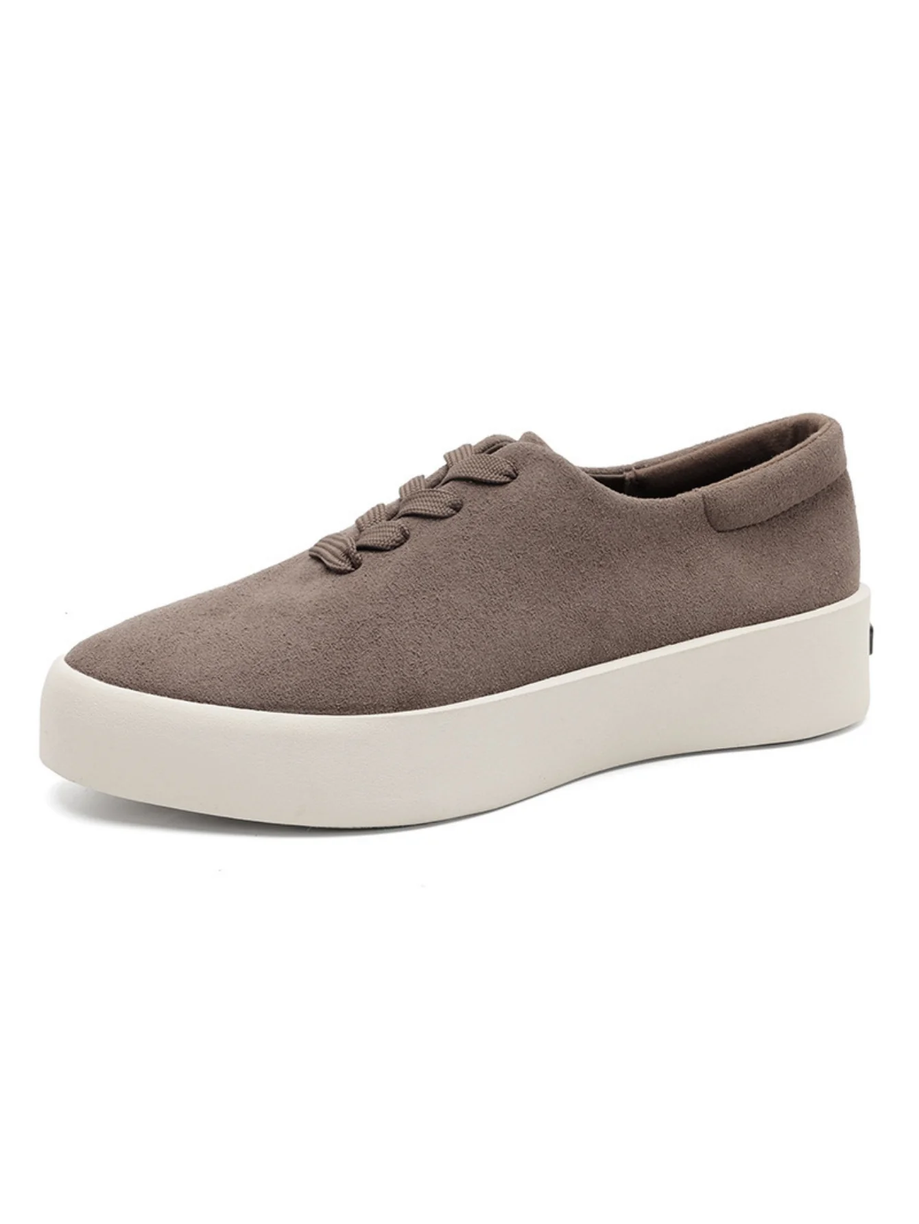 Suede Platform Sneakers - Image 9