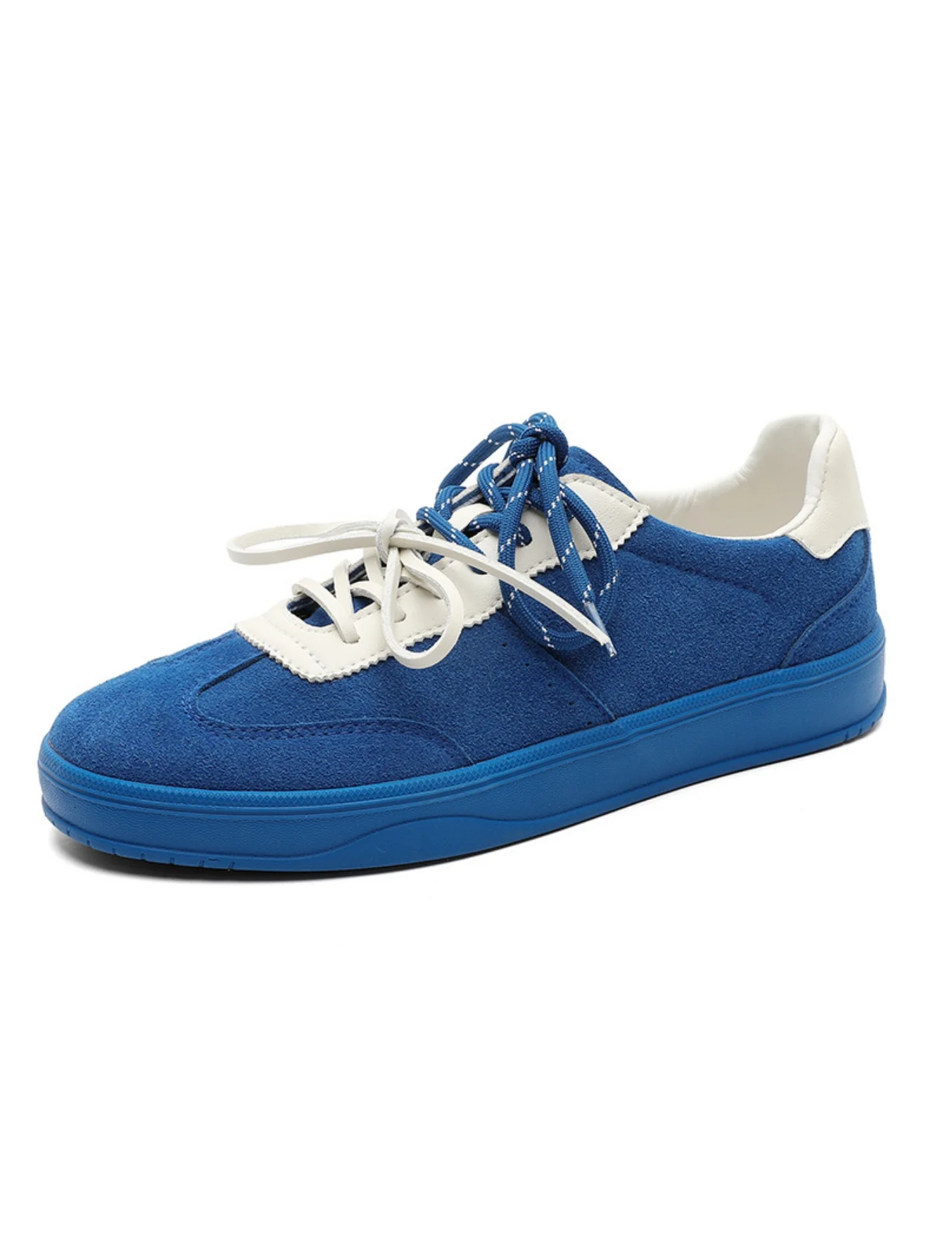 German Training Retro Color-blocked Lace-up Sneakers - Image 12