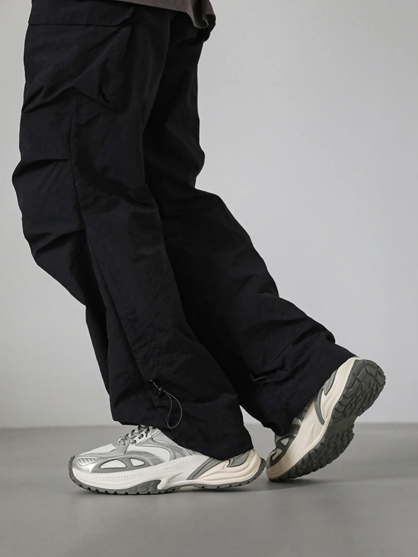 Color-blocked Platform Sneakers - Image 8