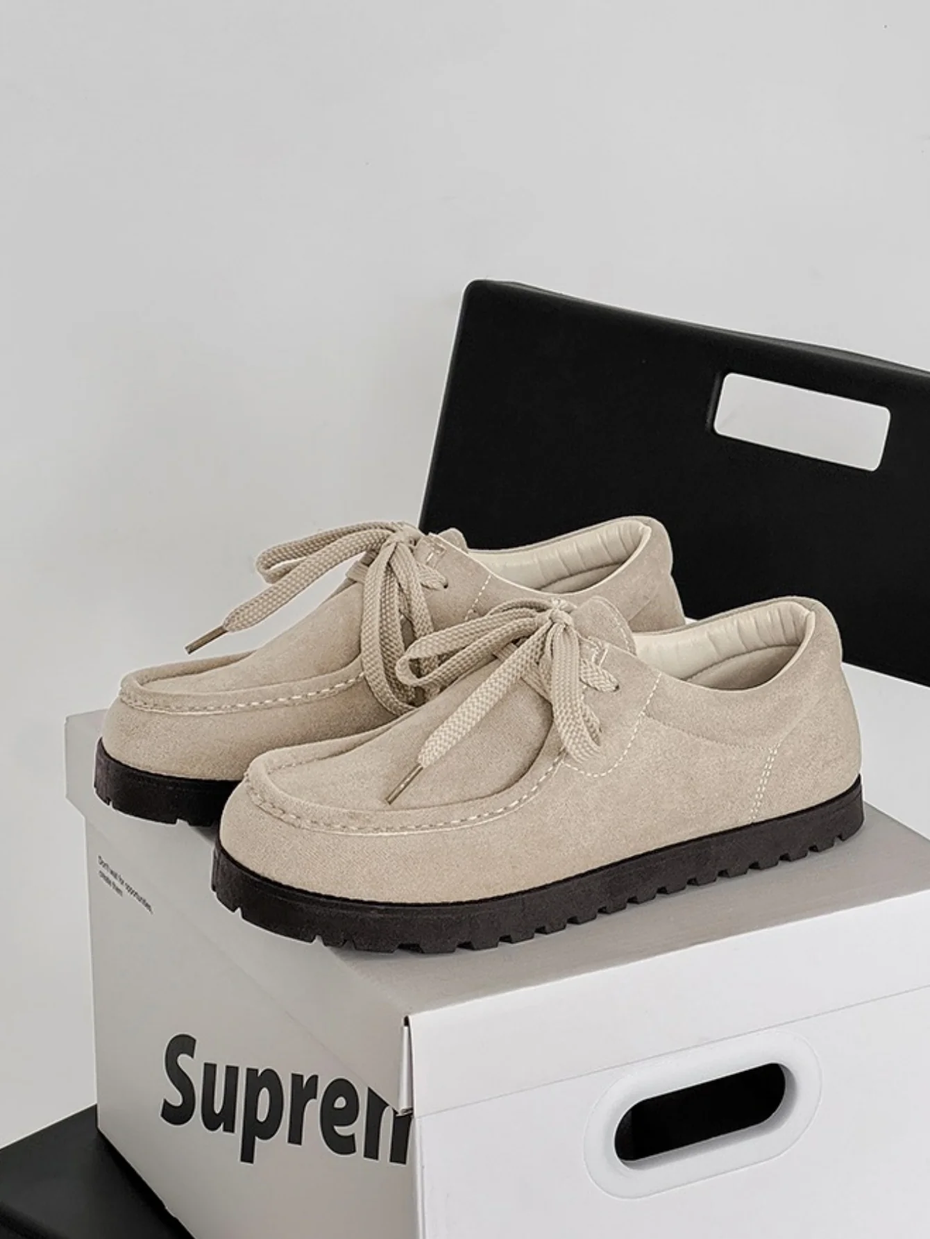 Suede Retro Casual Shoes - Image 10