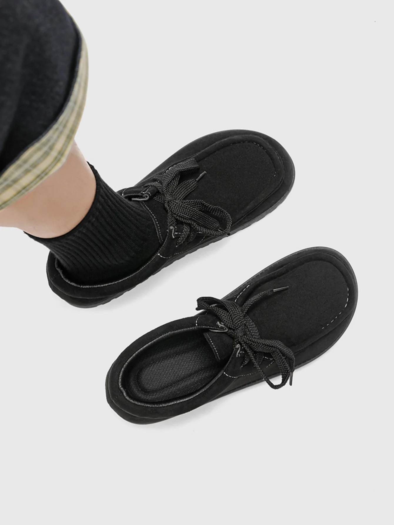 Suede Retro Casual Shoes - Image 6