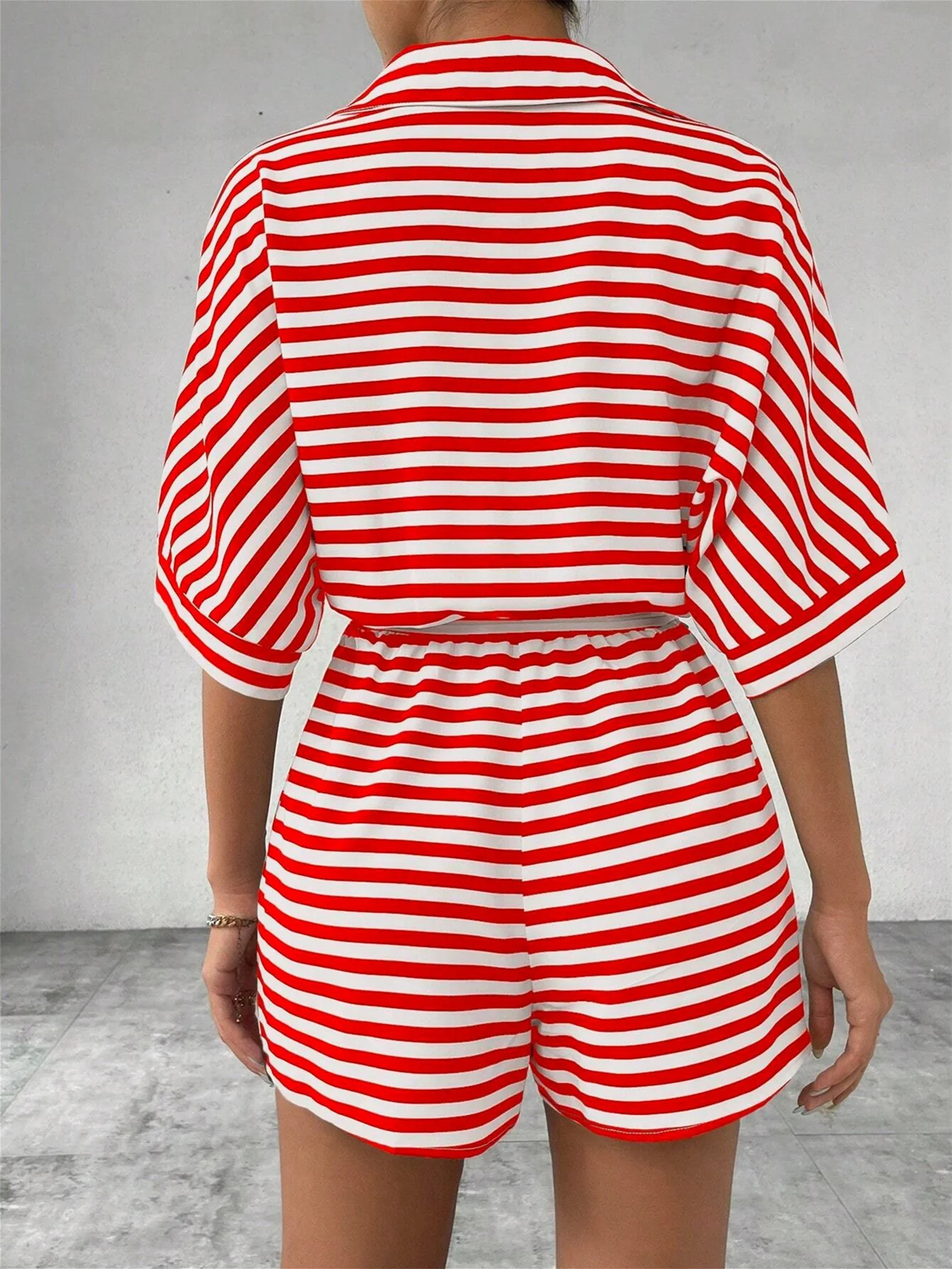 Solid Color Versatile Jumpsuit - Image 4