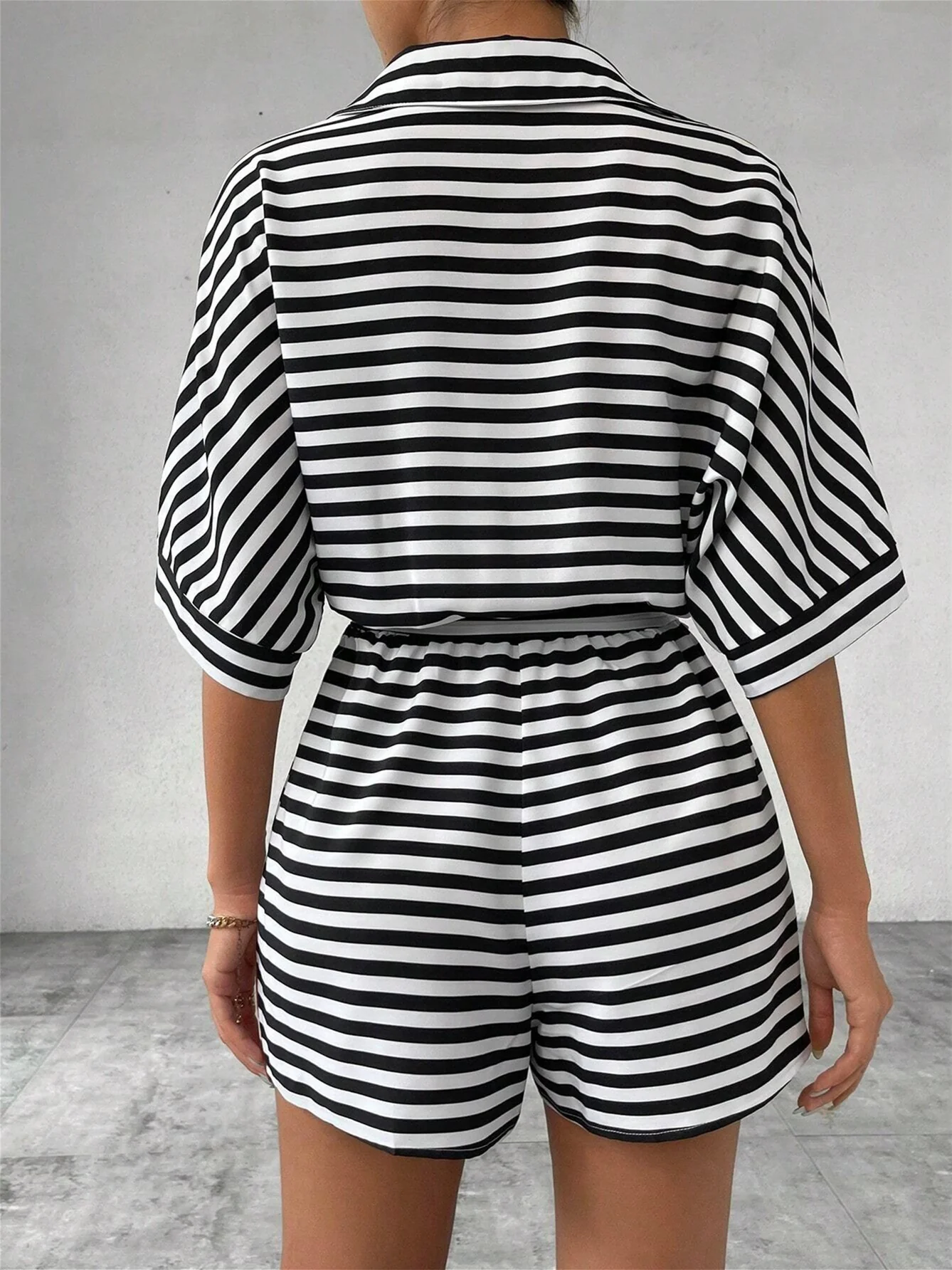 Solid Color Versatile Jumpsuit - Image 5