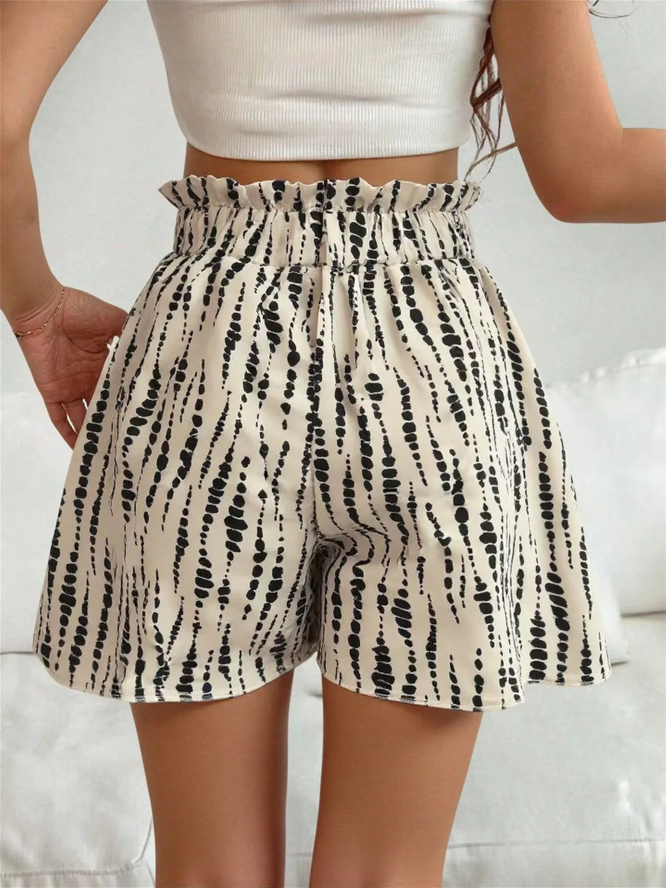 Printed Floral Shorts - Image 4
