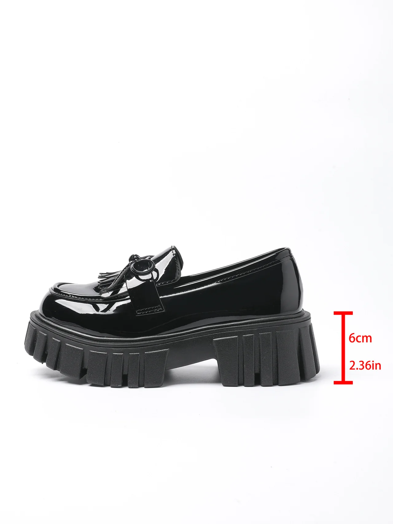 Bow-tie Platform Slip-on Loafers - Image 7