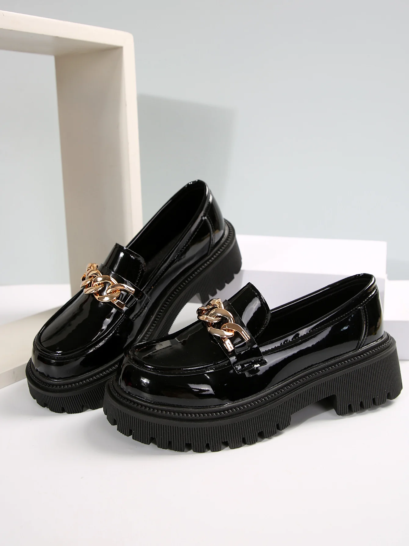Slip-on Platform Loafers - Image 5