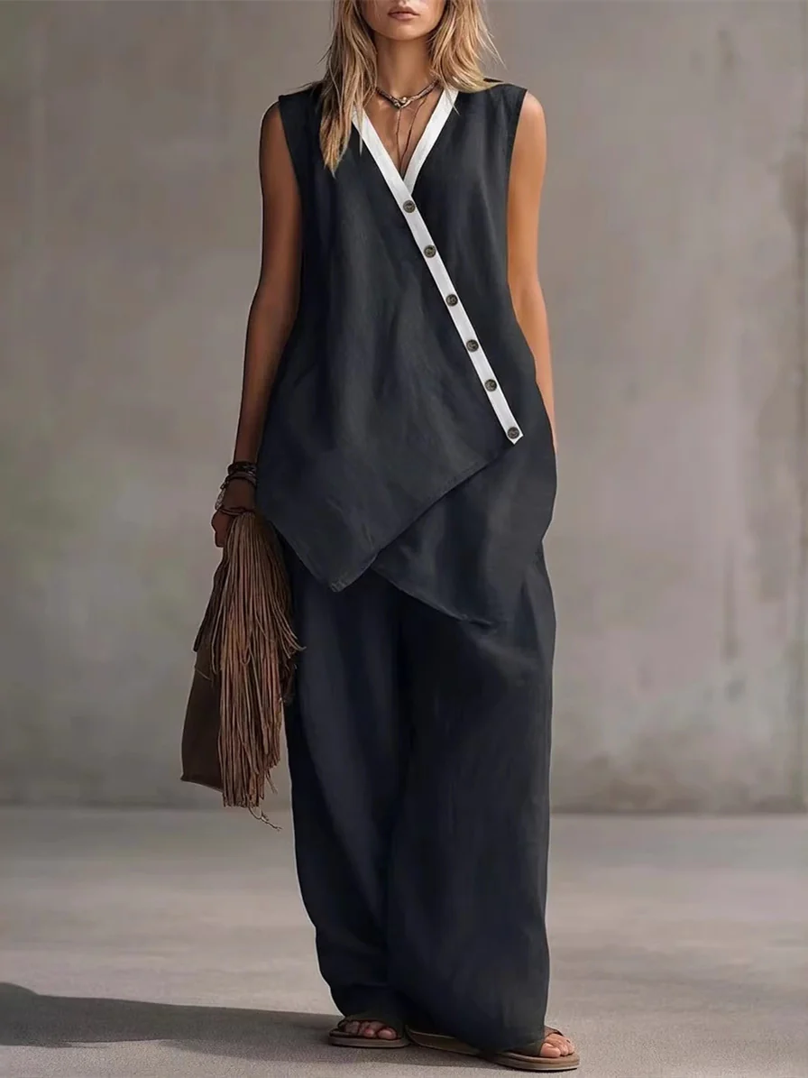 Gentle And Simple Two-piece Set