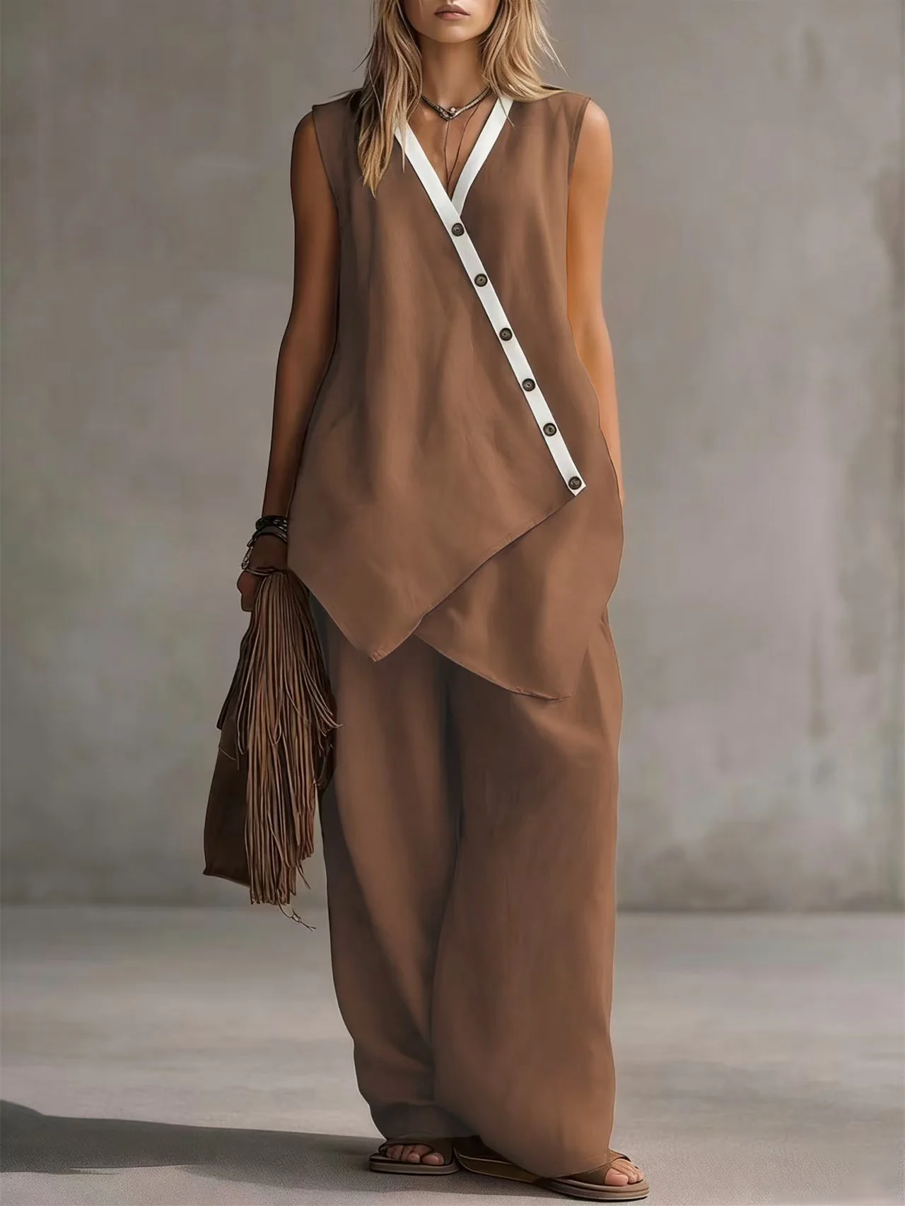 Gentle And Simple Two-piece Set - Image 2