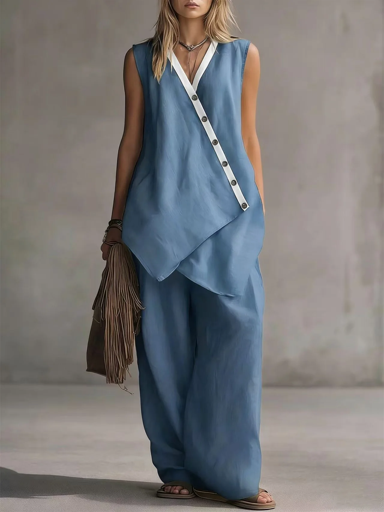 Gentle And Simple Two-piece Set - Image 3