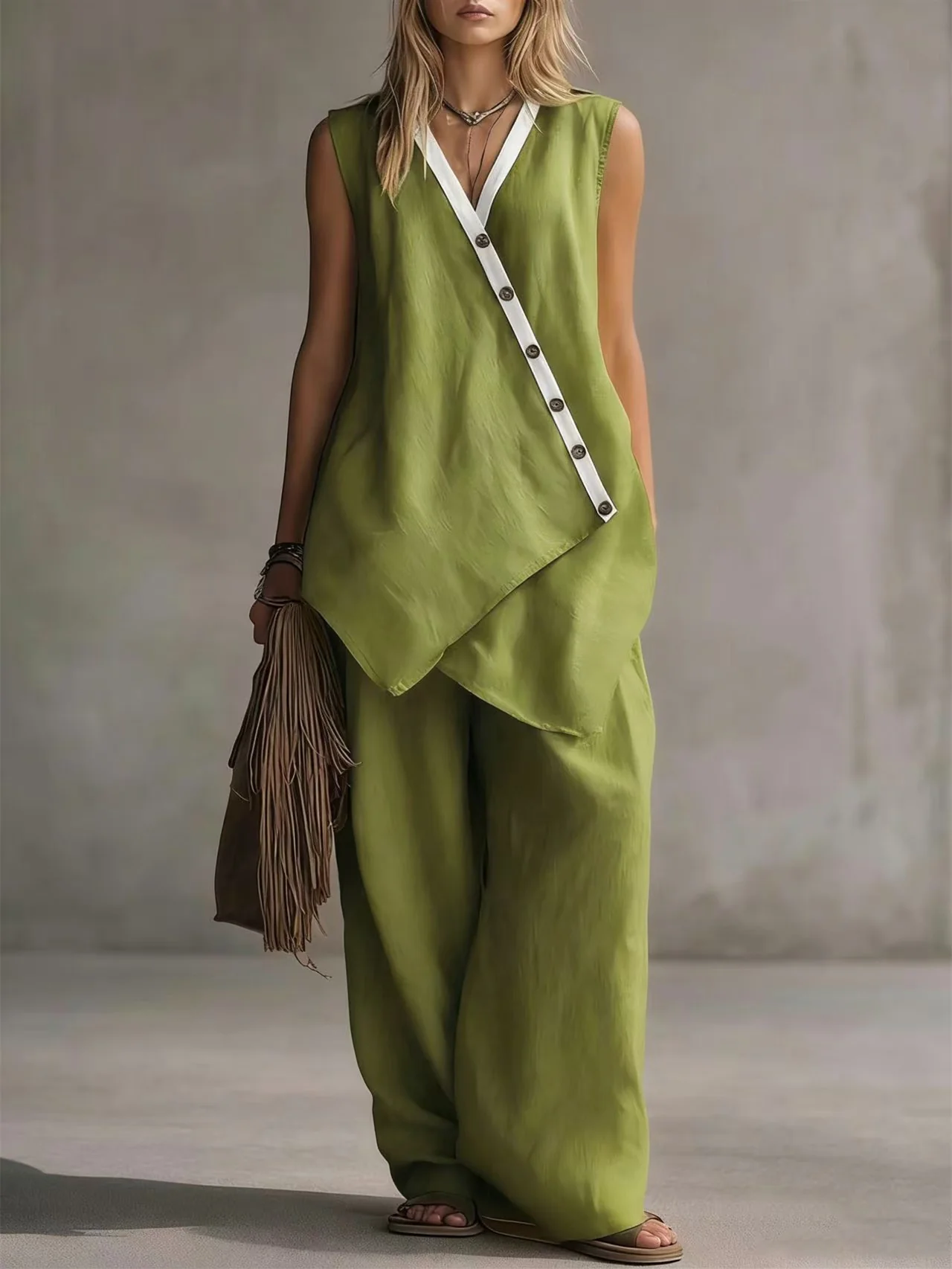 Gentle And Simple Two-piece Set - Image 4