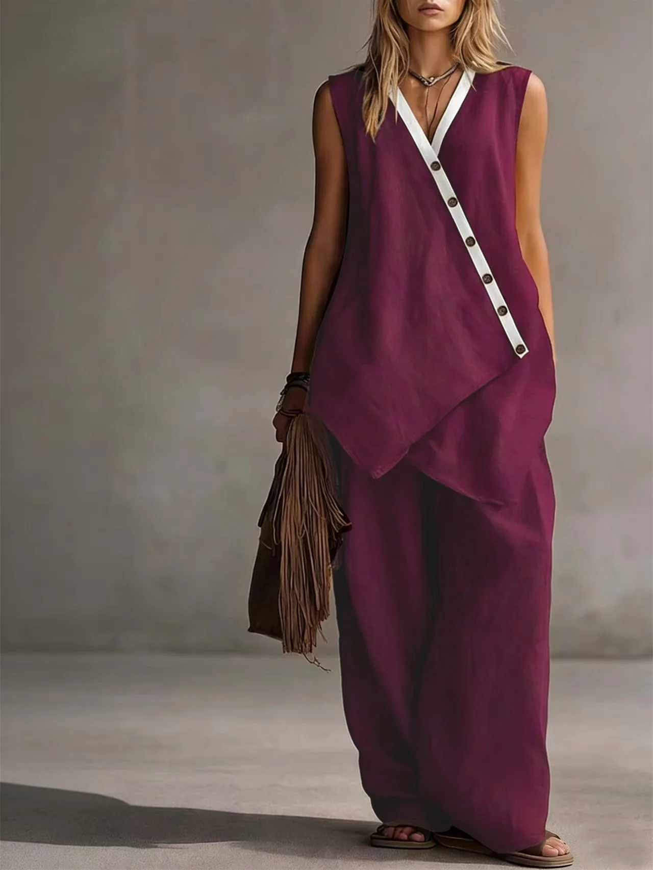 Gentle And Simple Two-piece Set - Image 5